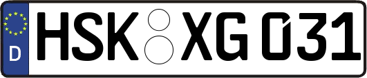 HSK-XG031