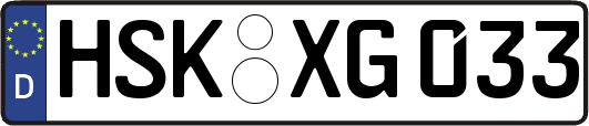 HSK-XG033