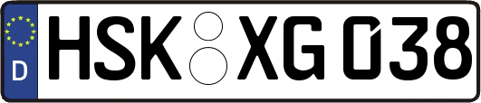 HSK-XG038