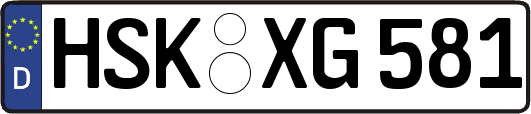 HSK-XG581
