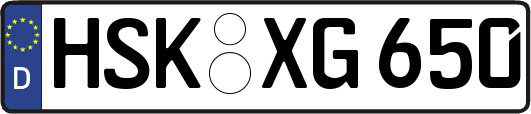 HSK-XG650