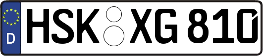 HSK-XG810
