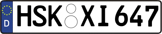 HSK-XI647