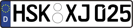 HSK-XJ025
