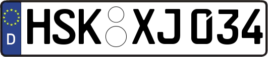 HSK-XJ034