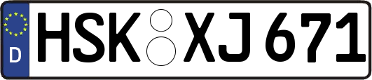 HSK-XJ671