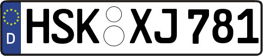 HSK-XJ781