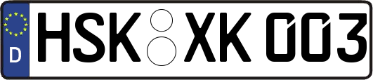 HSK-XK003