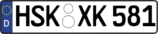 HSK-XK581