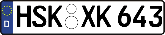 HSK-XK643