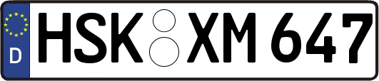 HSK-XM647