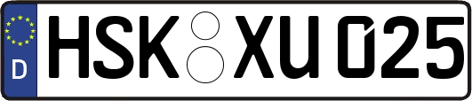 HSK-XU025