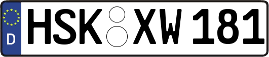 HSK-XW181