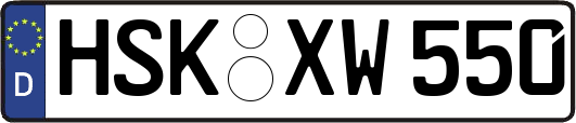 HSK-XW550