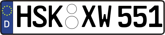 HSK-XW551