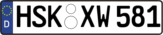 HSK-XW581