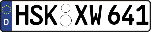 HSK-XW641
