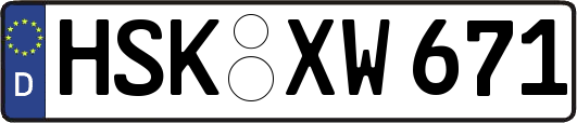 HSK-XW671