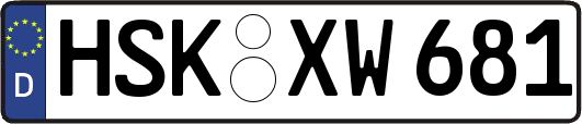 HSK-XW681