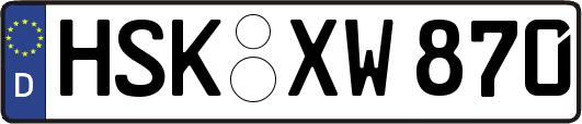 HSK-XW870