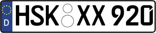 HSK-XX920