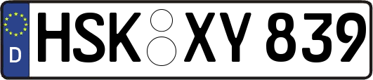 HSK-XY839