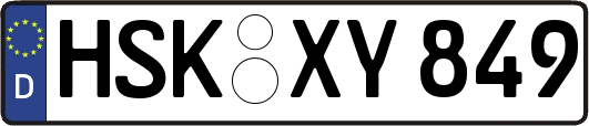 HSK-XY849