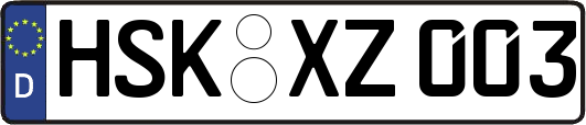 HSK-XZ003