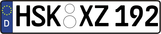 HSK-XZ192