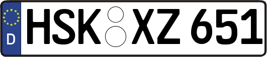 HSK-XZ651