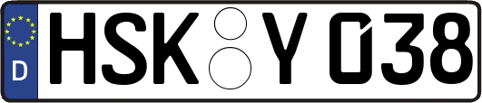 HSK-Y038