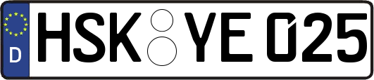 HSK-YE025