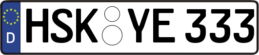 HSK-YE333