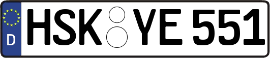 HSK-YE551