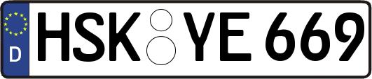 HSK-YE669