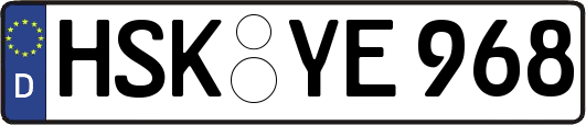 HSK-YE968