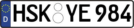 HSK-YE984