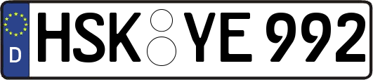 HSK-YE992