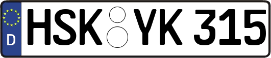 HSK-YK315
