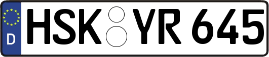 HSK-YR645