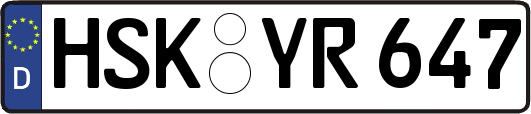 HSK-YR647