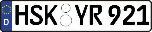 HSK-YR921