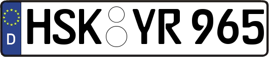 HSK-YR965