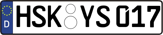 HSK-YS017