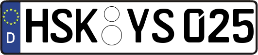 HSK-YS025