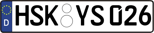 HSK-YS026