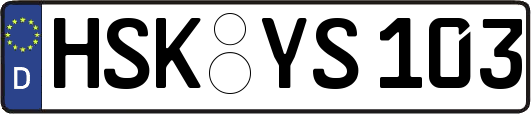 HSK-YS103