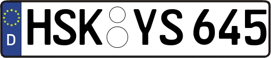 HSK-YS645