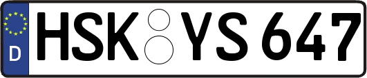 HSK-YS647
