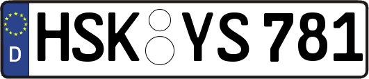HSK-YS781
